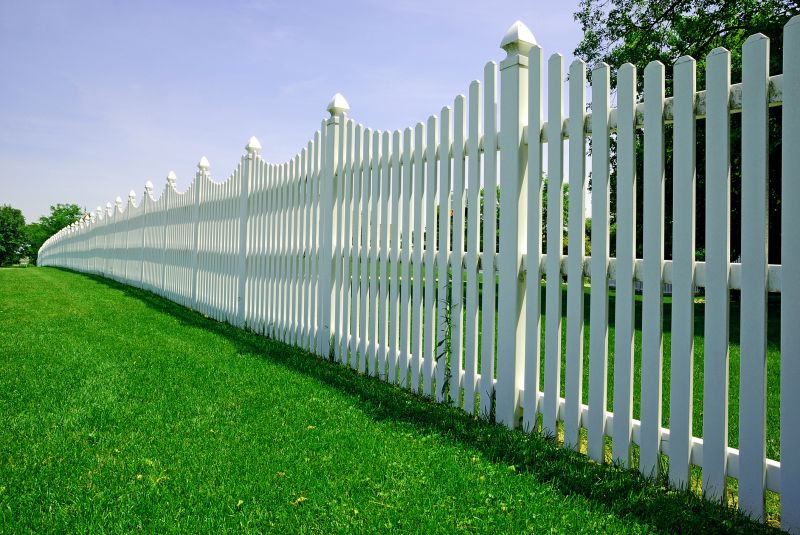 Scalloped Fence Installation